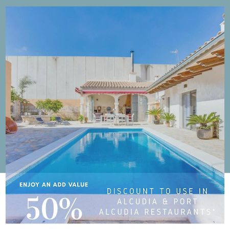 Ca Na Pessina,Con Piscina Privada Villa Sa Pobla Exterior foto