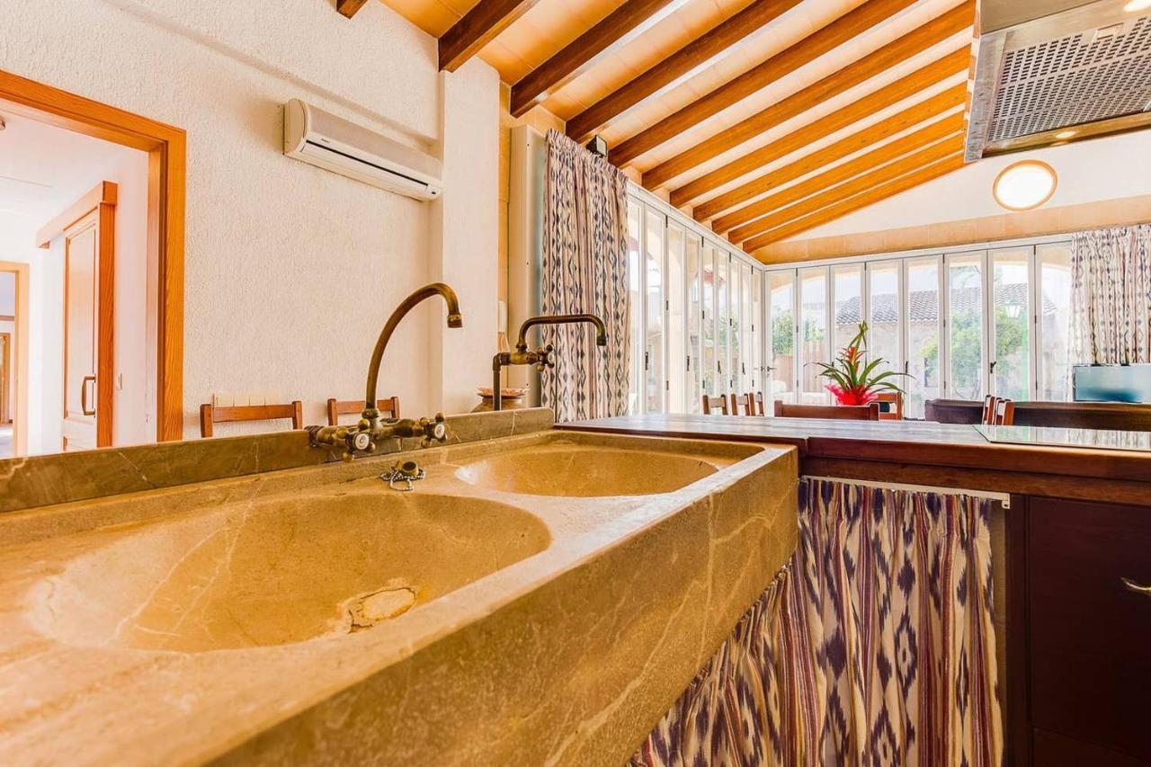 Ca Na Pessina,Con Piscina Privada Villa Sa Pobla Exterior foto