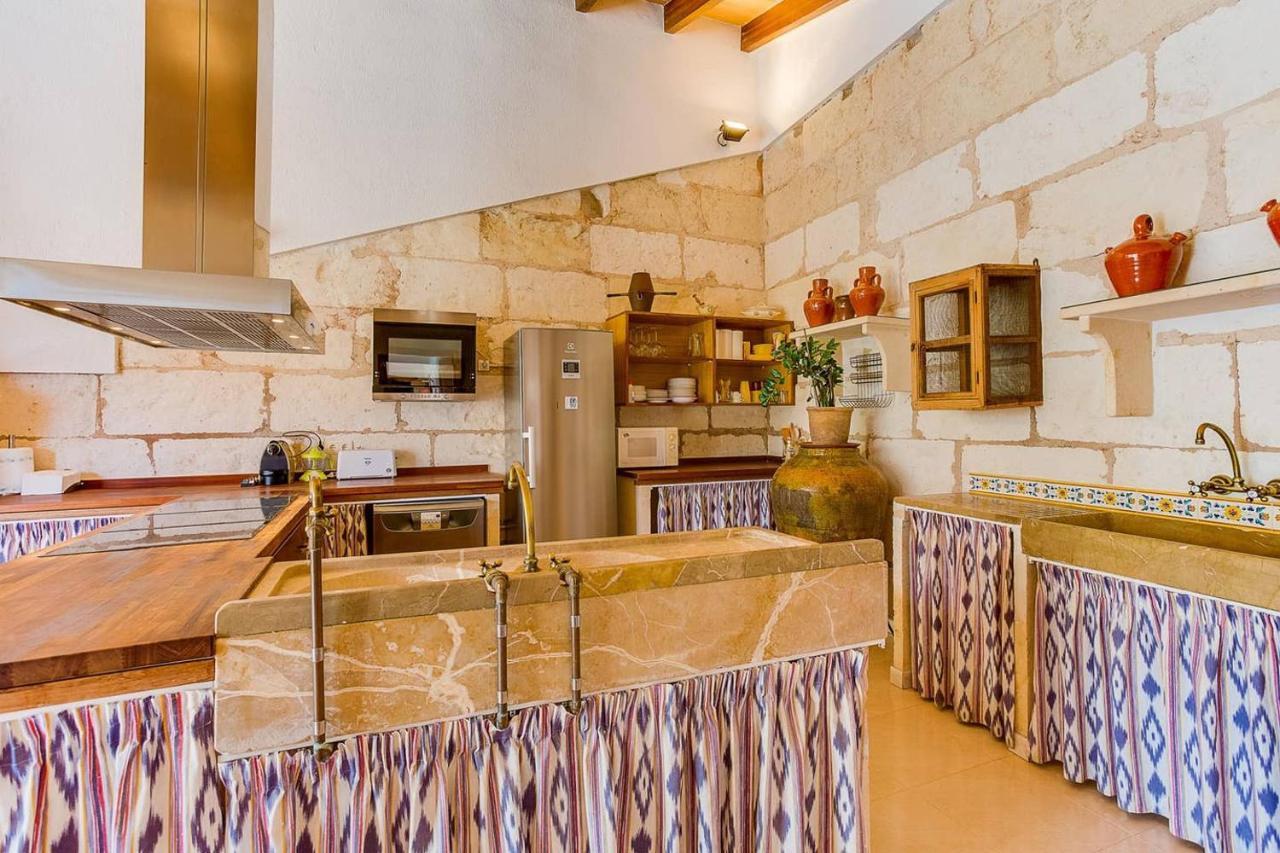 Ca Na Pessina,Con Piscina Privada Villa Sa Pobla Exterior foto
