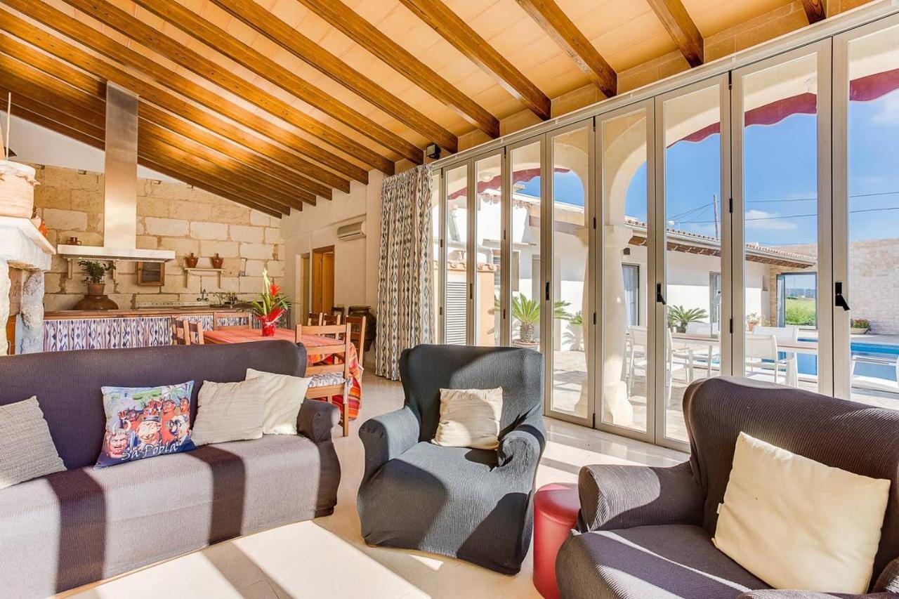 Ca Na Pessina,Con Piscina Privada Villa Sa Pobla Exterior foto