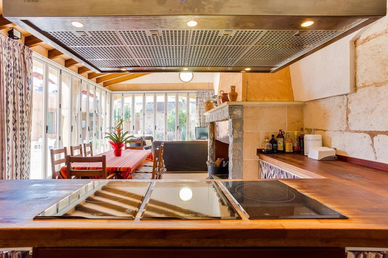 Ca Na Pessina,Con Piscina Privada Villa Sa Pobla Exterior foto
