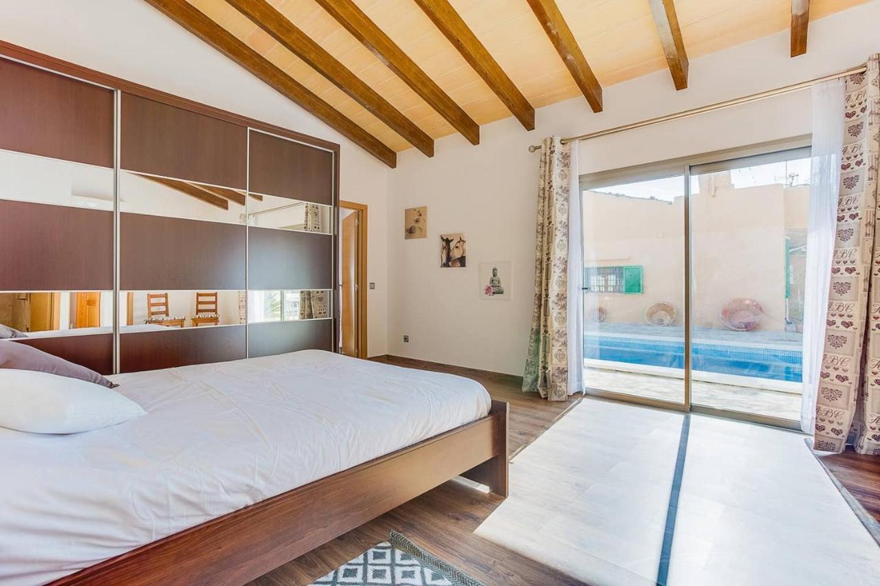 Ca Na Pessina,Con Piscina Privada Villa Sa Pobla Exterior foto