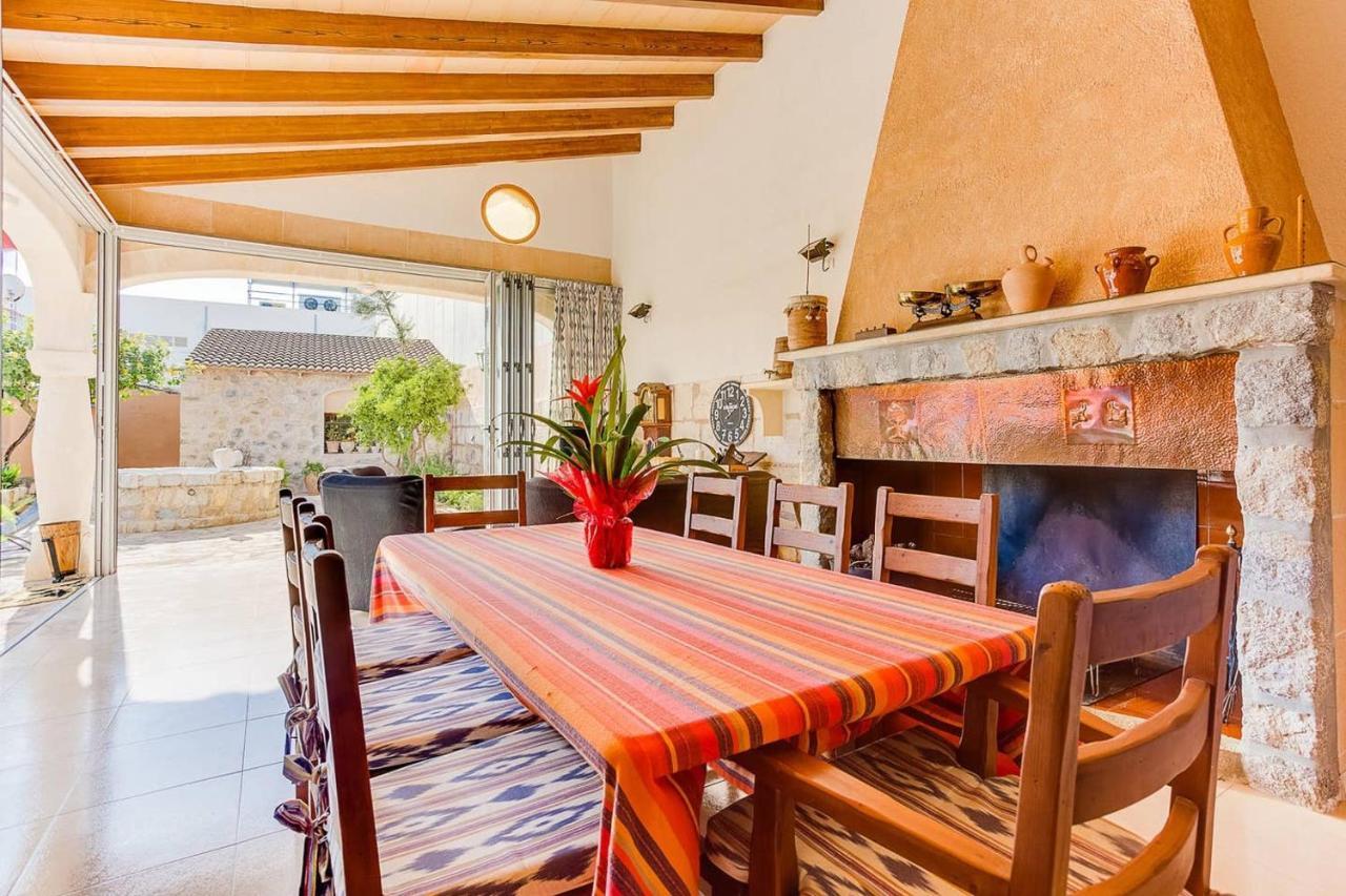Ca Na Pessina,Con Piscina Privada Villa Sa Pobla Exterior foto